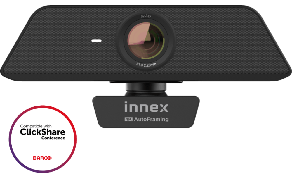 Innex C470 AI搭載 4K解像度 120°超広角 自動顔追尾オートフレ