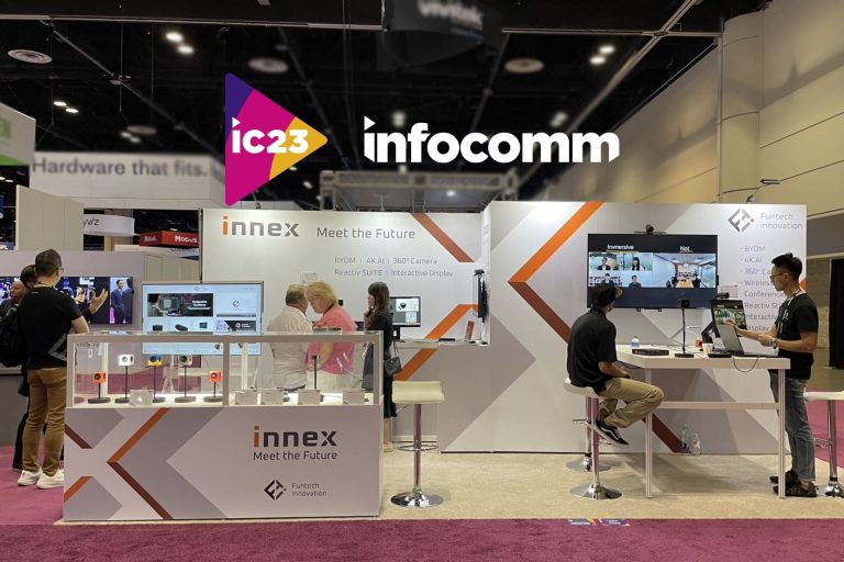 Infocomm2023: FunTech Innovation Showcasing Latest Meeting Room Solutions