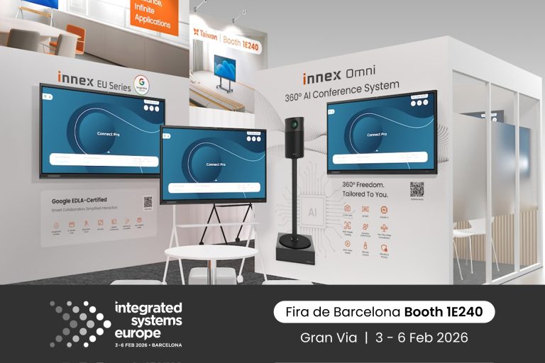 Innex to Showcase AI-Powered Meeting Room Solutions at ISE 2026